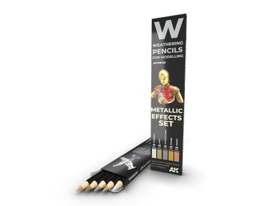 WATERCOLOR PENCIL SET METALLICS SET