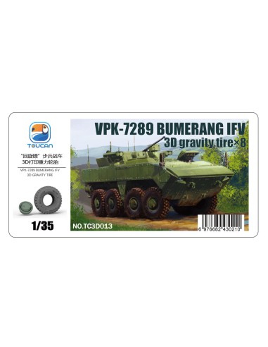 VPK-7289 BUMERANG IFV 3D gravity tire×8