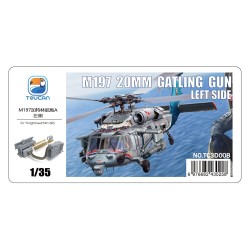 M197  20MM  GATLING  GUN LEFT SIDE (for “Knlghthawk”MH-60S)