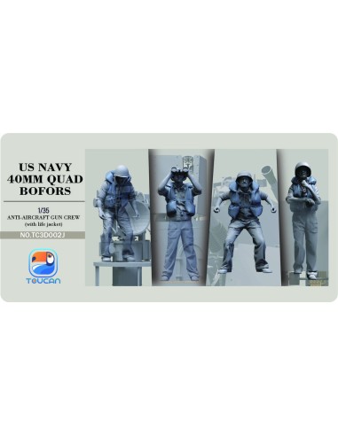 ANTI-AIRCRAET GUN CREW (with life jacket)