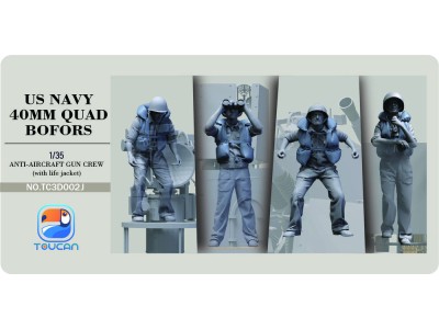 ANTI-AIRCRAET GUN CREW (with life jacket)