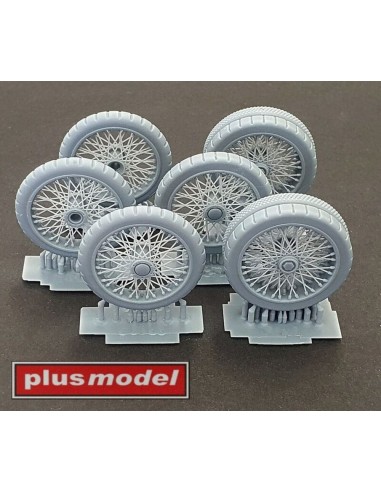 Wheels set for Lanchester