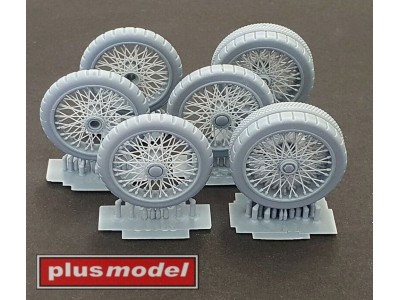 Wheels set for Lanchester