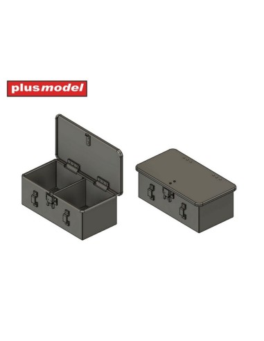 Magazines and ammunition boxes for the Lewis...