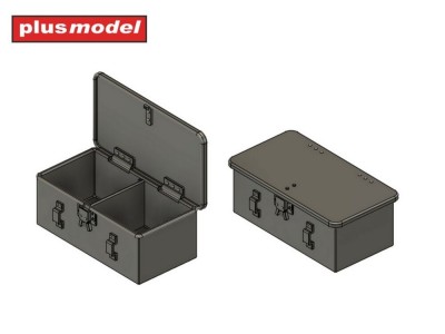 Magazines and ammunition boxes for the Lewis machine gun