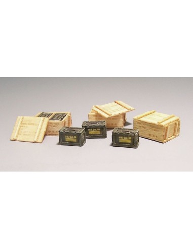 US  wooden ammunition boxes - Vietnam