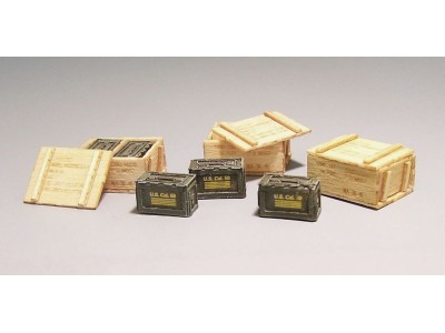 US  wooden ammunition boxes - Vietnam
