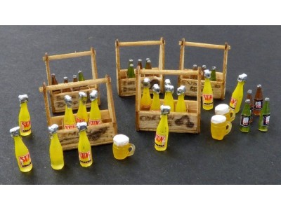 Berry and lemonade crates
