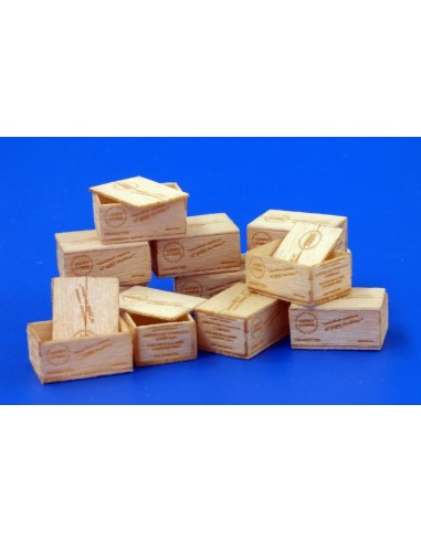 U.S.Wooden crates f.cigaretes WWII-TypeI