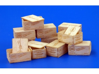 U.S.Wooden crates f.cigaretes WWII-TypeI