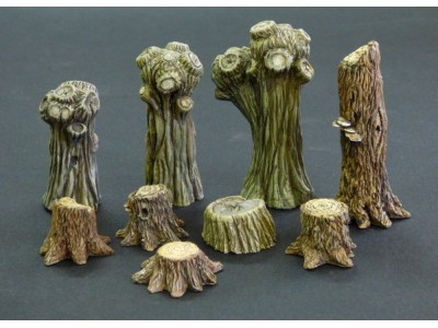 Willows and stumps