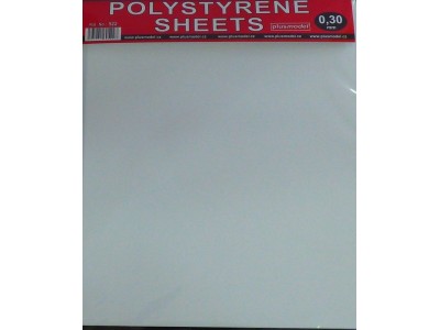 Polystyrene sheets 0,3mm
