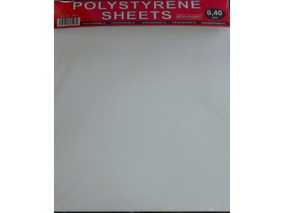 Polystyrene sheets 0,40mm