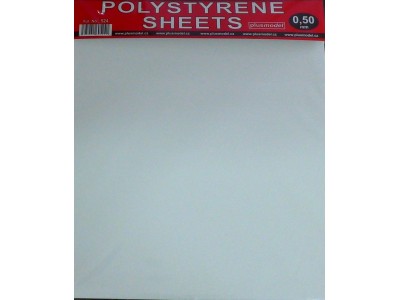 Polystyrene sheets 0,50mm
