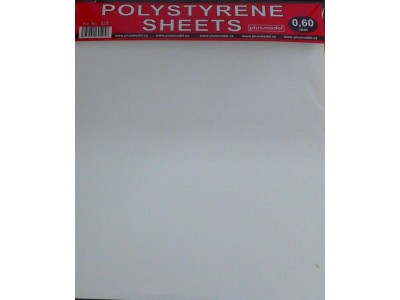 Polystyrene sheets 0,60mm