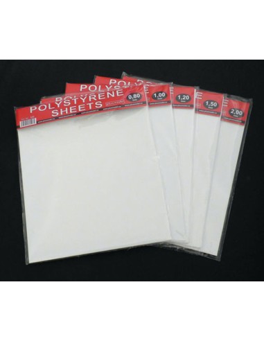 Polystyrene sheets big 0,8mm
