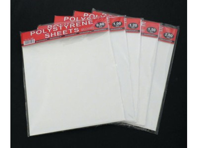 Polystyrene sheets big 1,5mm