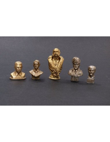 Busts of politicians and dictators