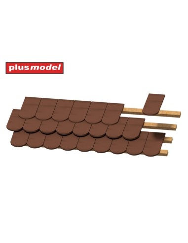 Roof tiles smooth  140pcs