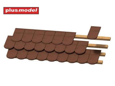Roof tiles smooth  140pcs