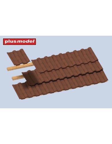 Roof tiles corrugated   84 pcs