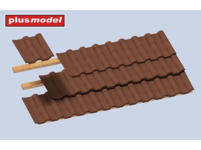 Roof tiles corrugated   84 pcs