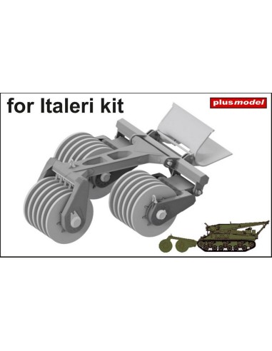 T1E1 US Mine exploder for Sherman – Italeri