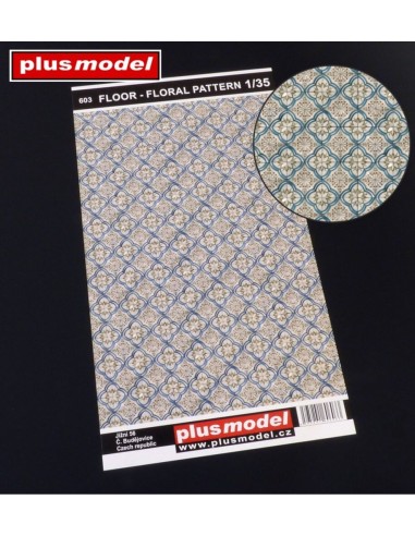 Floor – floral pattern
