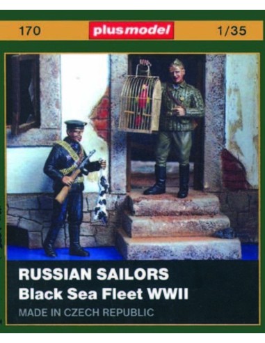 Russische Matrosen (Schwarzmeerflotte) WW II
