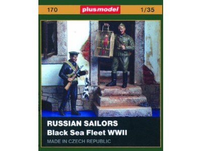 Russische Matrosen (Schwarzmeerflotte) WW II