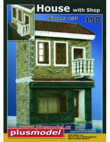 Haus mit Shop