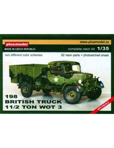 Britischer Lastwagen 1,5 t WOT 3D