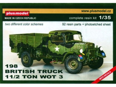 Britischer Lastwagen 1,5 t WOT 3D