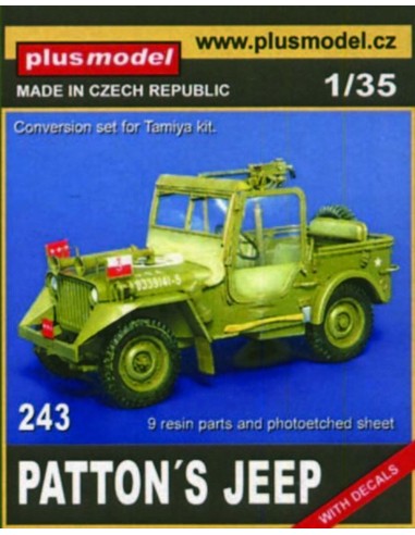 Patton's Jeep für Tamiya Bausatz