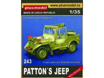 Patton's Jeep für Tamiya Bausatz