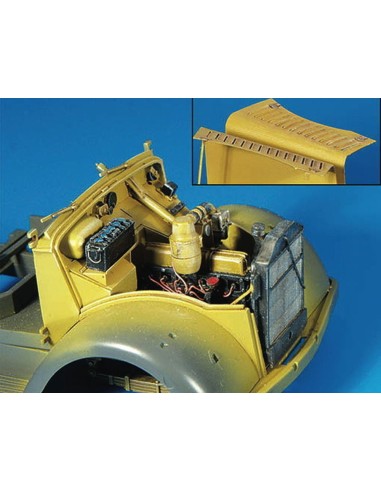 Opel Blitz Motor für Tamiya Bausatz