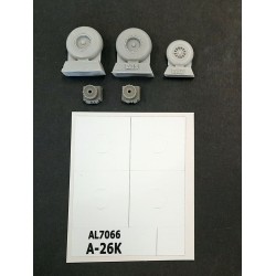 A-26K Invader wheels