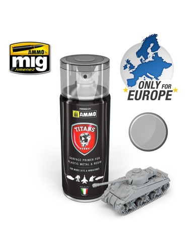 TITANS HOBBY Light Grey Matt Primer