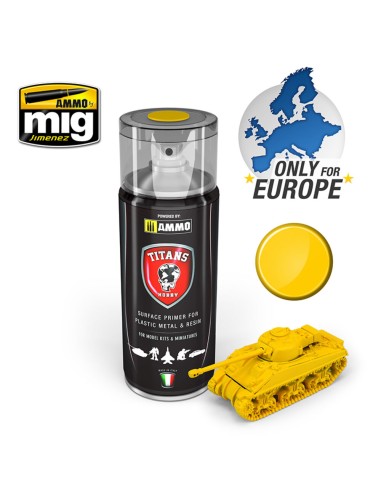 TITANS HOBBY Imperial Yellow Matt Primer