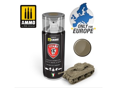 TITANS HOBBY Wooden Deck Matt Primer