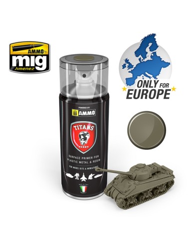 TITANS HOBBY U.S. Olive Drab Matt Primer