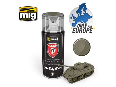 TITANS HOBBY U.S. Olive Drab Matt Primer