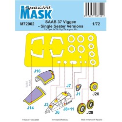 SAAB 37 Viggen Single Seater Mask