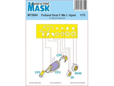 Folland Gnat/Ajeet Mask