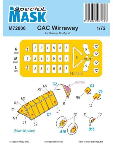 CAC Wirraway Mask von 1928