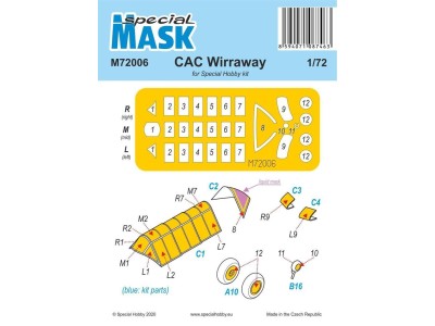 CAC Wirraway Mask von 1928