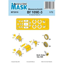 Messerschmitt Bf 109E-1/3 Mask