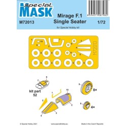 Mirage F.1 Single Seater Mask