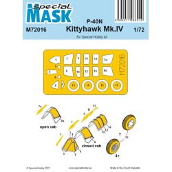 P-40N/Kittyhawk Mk.IV Mask