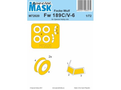 Focke Wulf Fw 189C/V-6 Mask